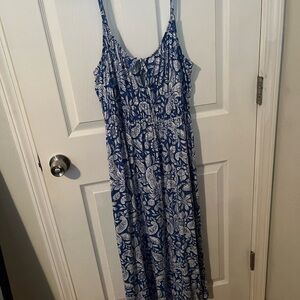 The Loft paisley maxi dress